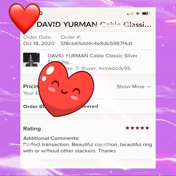 DAVID YURMAN Cable Classic Silver Stacking… - Picture 11 of 14